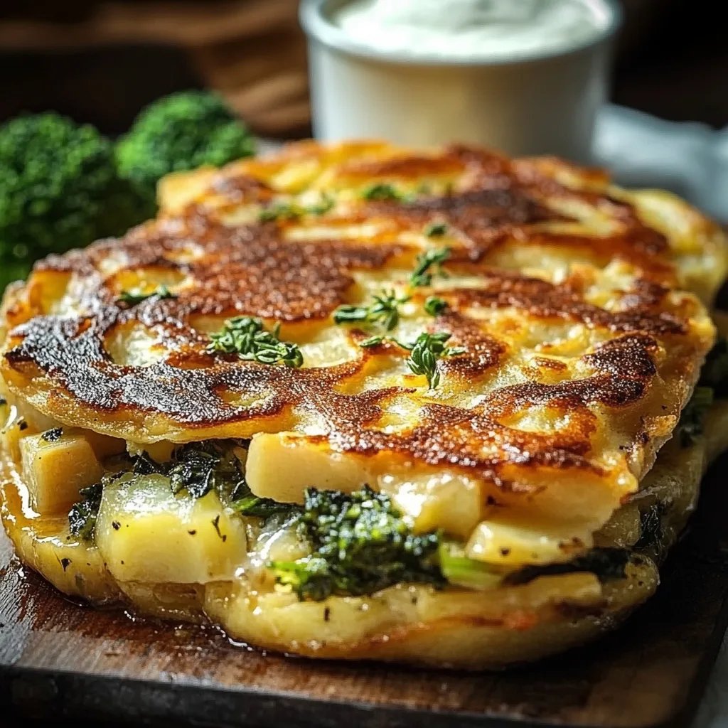 Brokkoli-Käse-Puffer