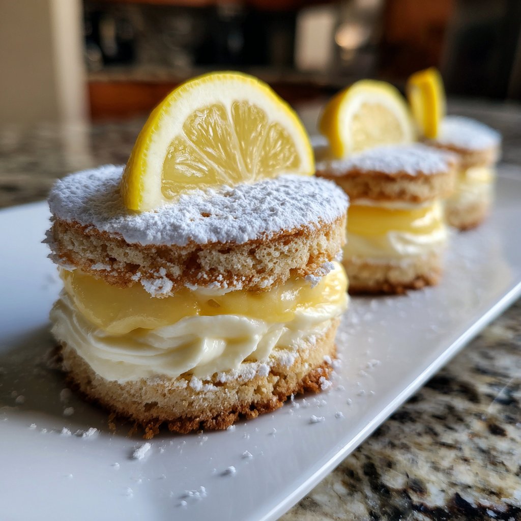 Mini-Törtchen mit Zitronencreme