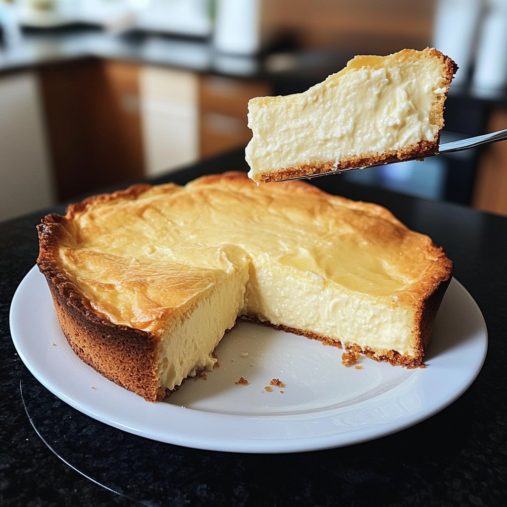 Käsekuchen ohne Boden