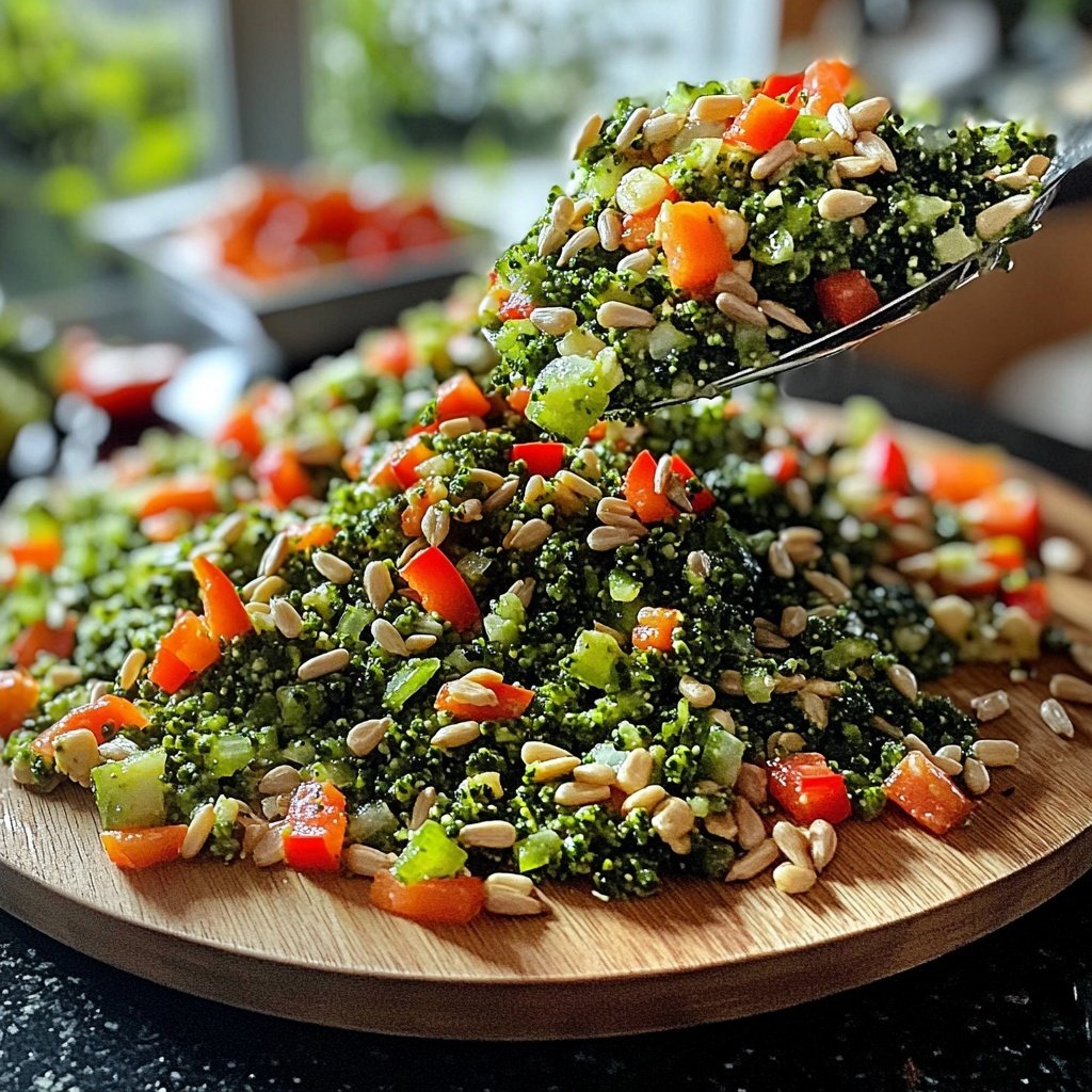 Brokkoli-Salat als Beilagensalat zum Grillen