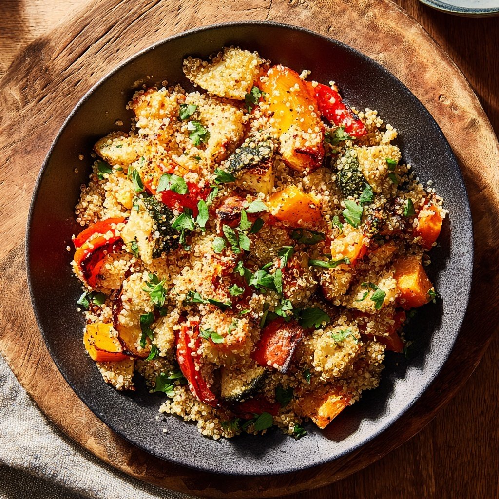 Kalorienarmes Abendessen Mit Quinoa