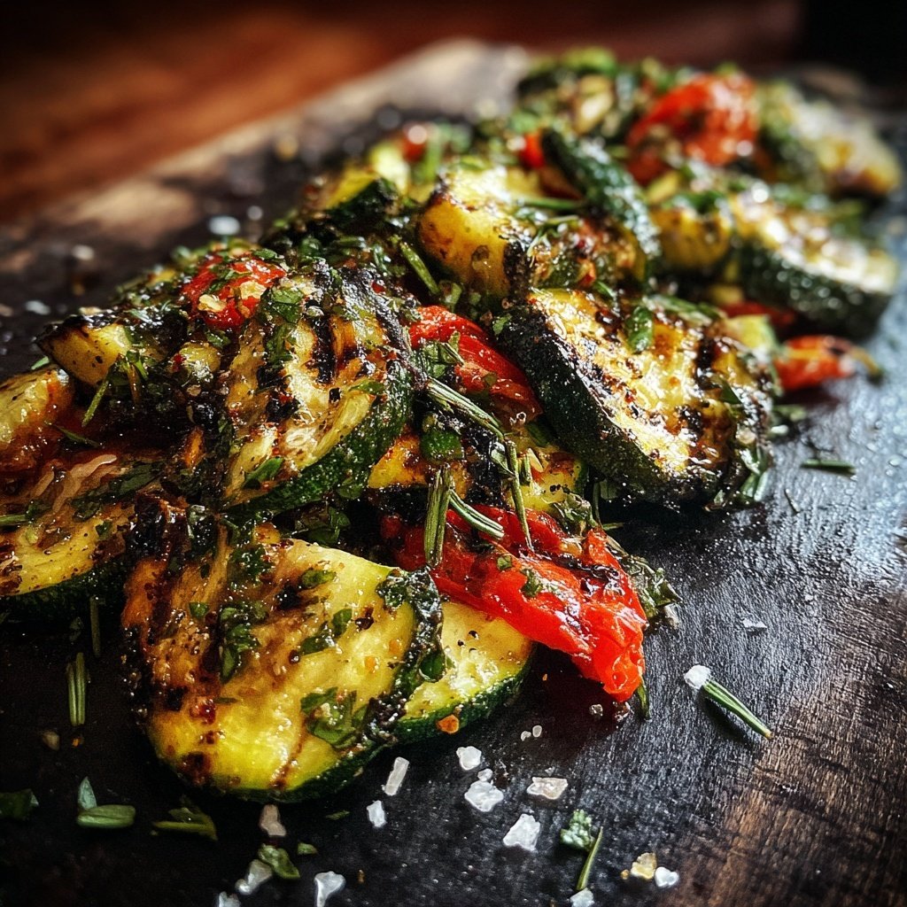 Grill Beilagen Mit Zucchini