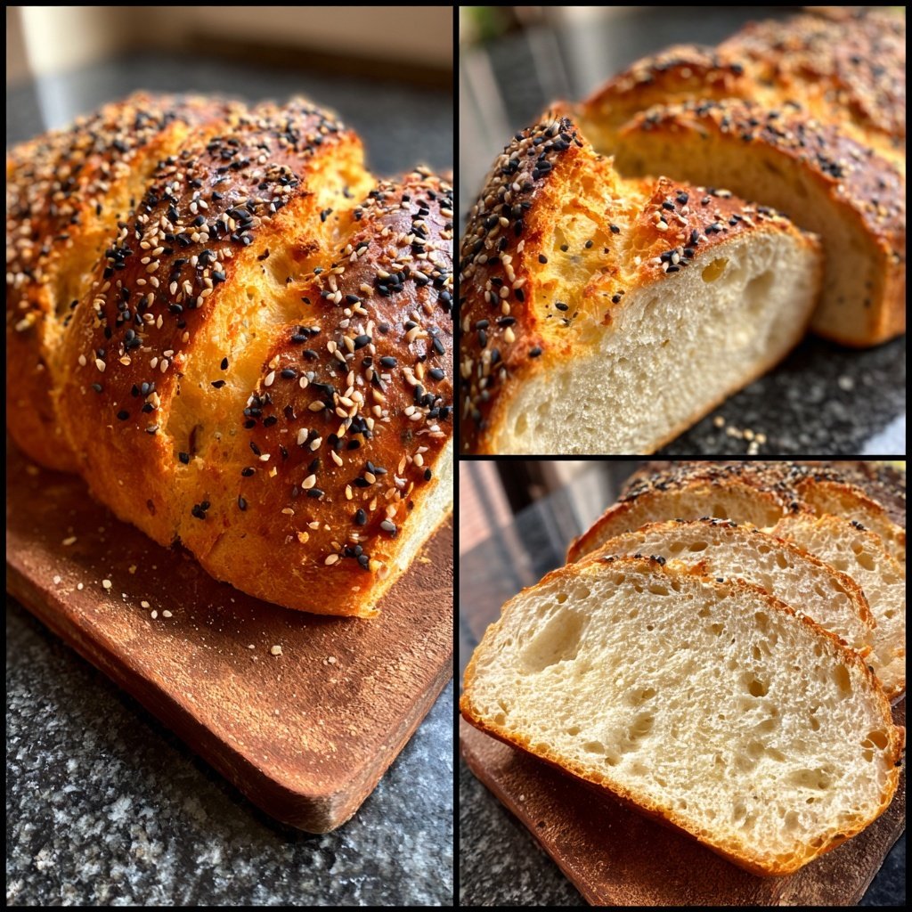 Zupfbrot Mit Sesam