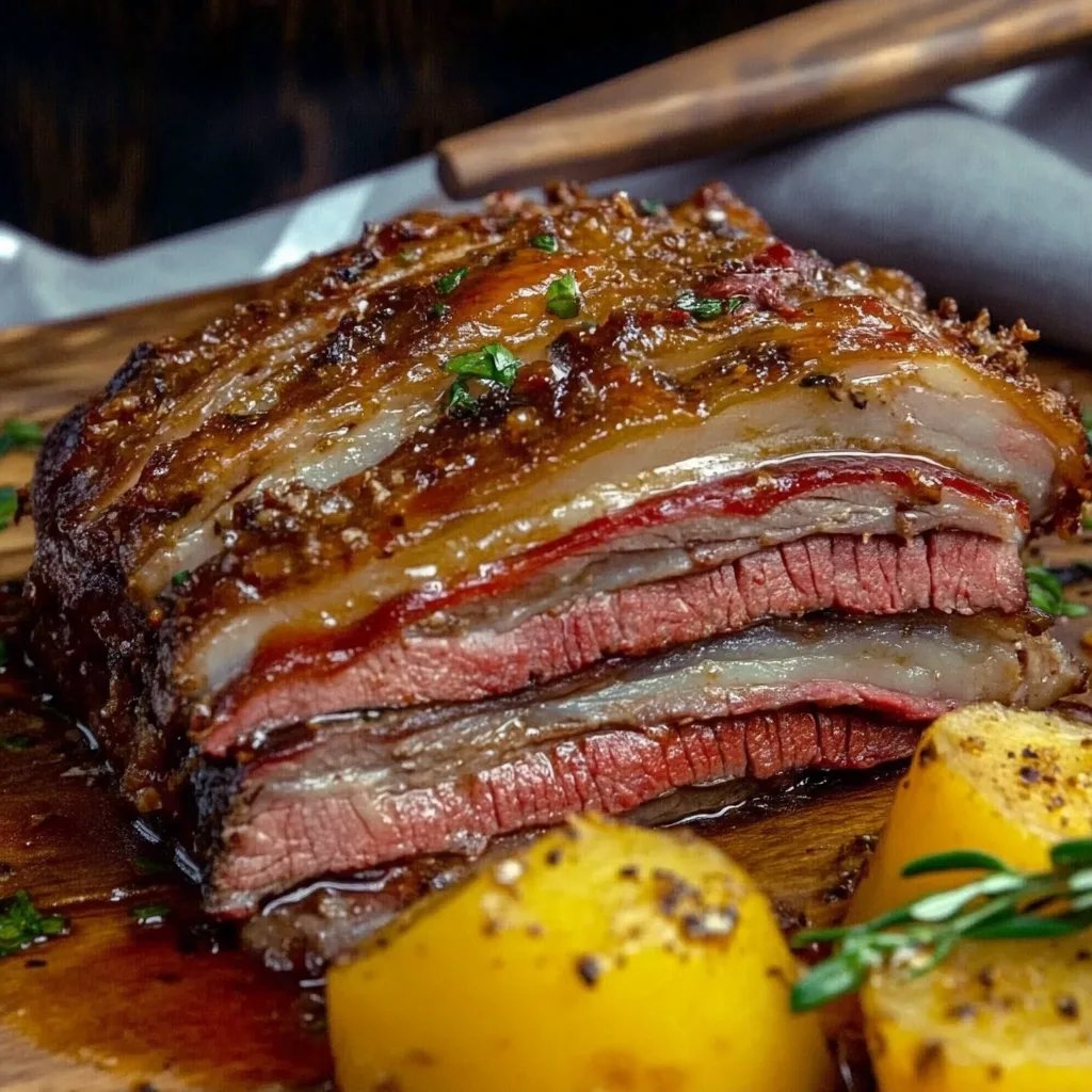 Rouladen-Schichtbraten