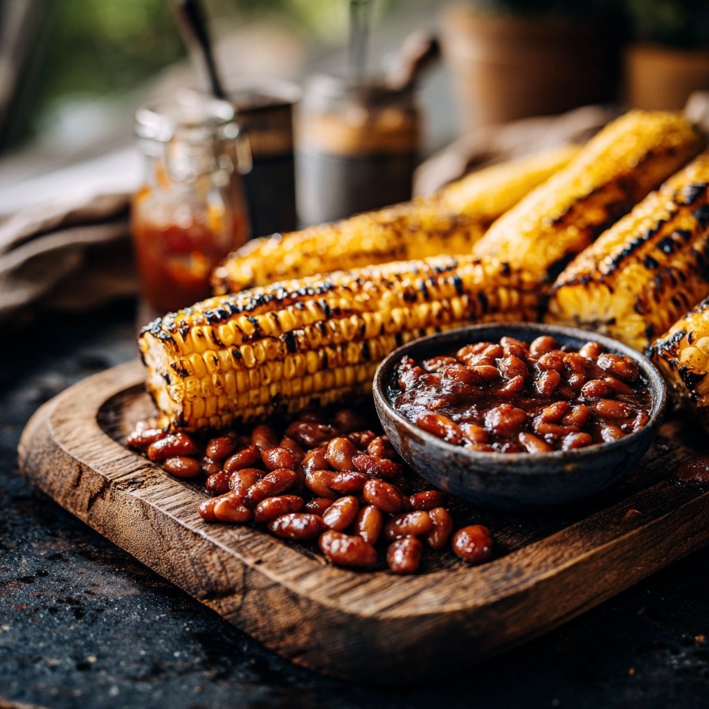 Grill Beilagen Mit Bohnen