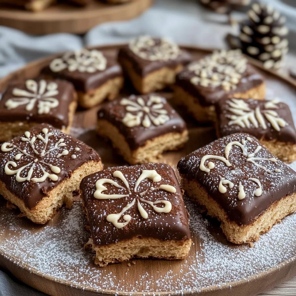 Baumstamm-Plätzchen – mit Schoko-Vanille-Geschmack und Zimt