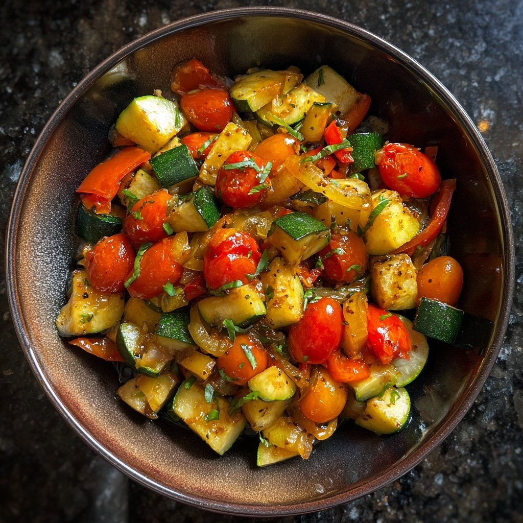 Kalorienarme Ofenpfanne Mit Gemüse