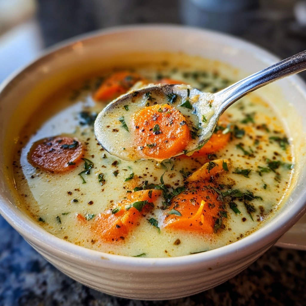 Blumenkohl Suppe Mit Karotten