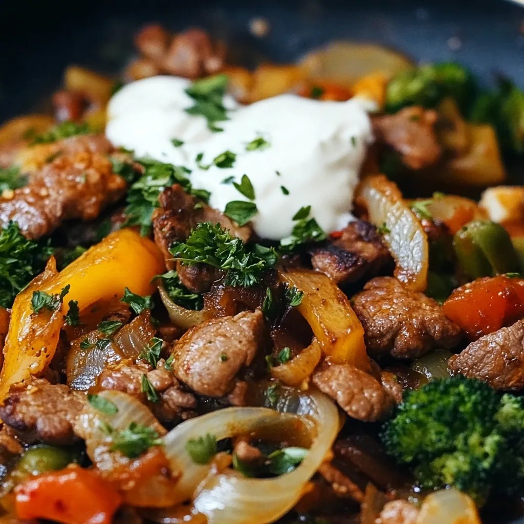 Schnelle Spitzkohl-Hackfleisch-Pfanne