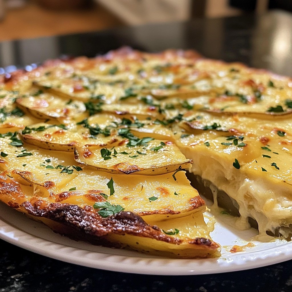 Kartoffelauflauf mit Kräutern