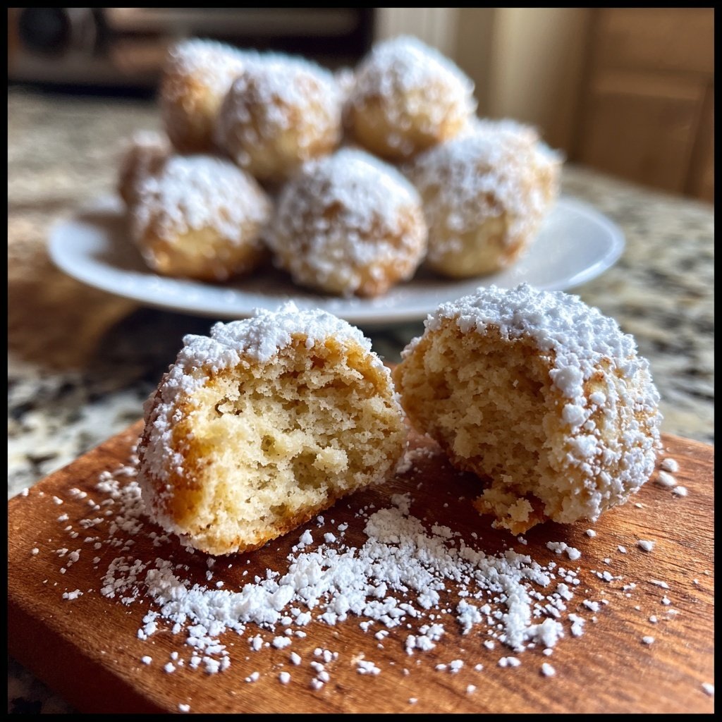 Quarkbällchen ohne Frittieren
