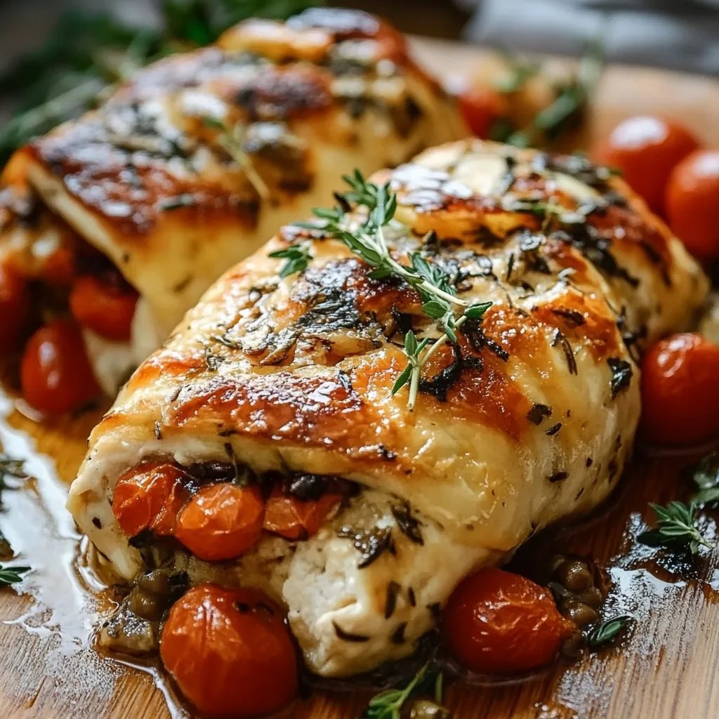 Toskanische Hähnchenbrust