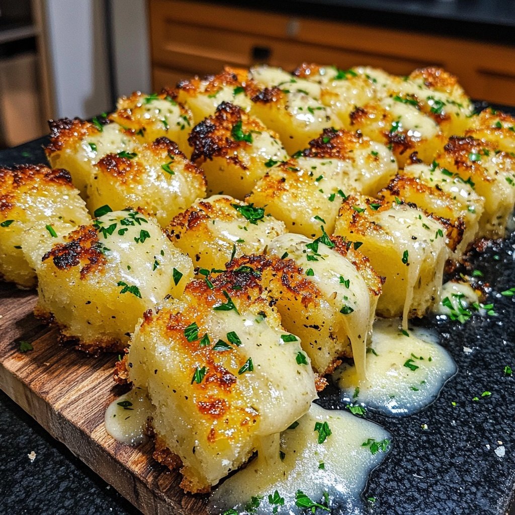 Knoblauch-Butter-Röstkartoffeln