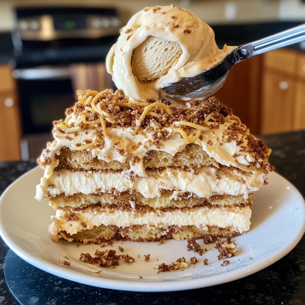 Spaghettieis-Tiramisu