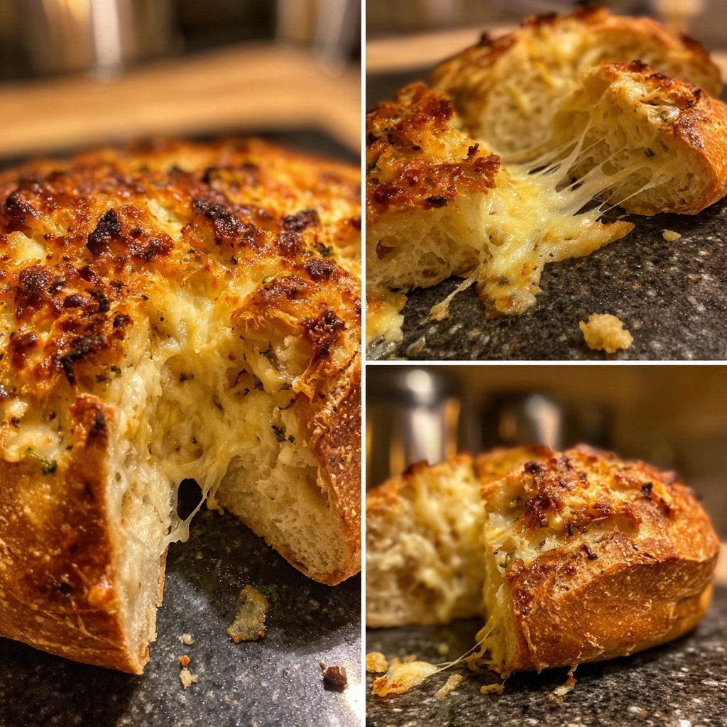 Zupfbrot Mit Käsekruste